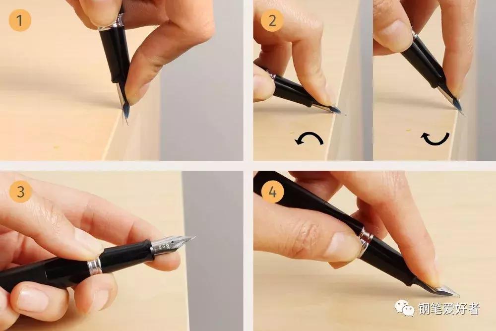 钢笔笔尖怎么调整写字好看,钢笔书写不流畅怎样快速解决