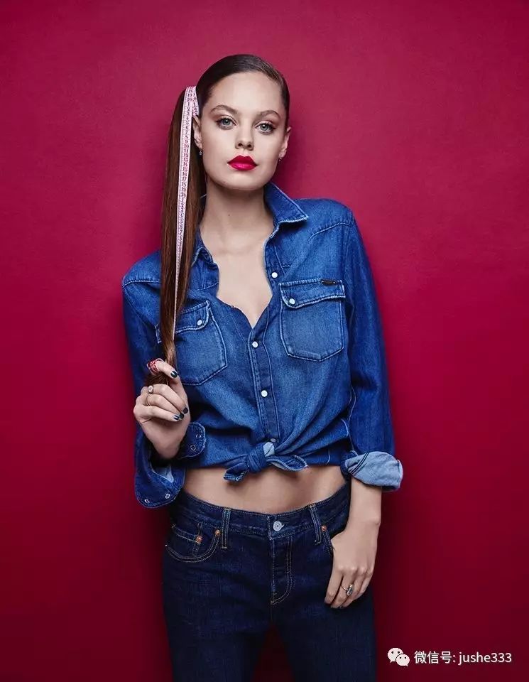 小个子牛仔衬衫的穿法,万能单品白衬衫的n种穿法