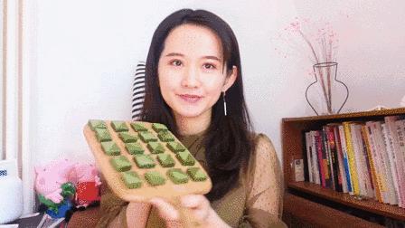 抹茶巧克力不用烤箱,不用开火的巧克力饼干