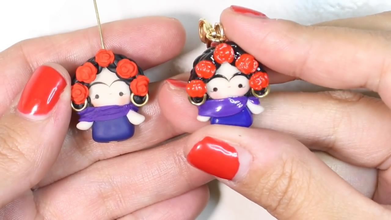 用粘土做钥匙扣怎么做,用黏土做一个漂亮的自制钥匙链