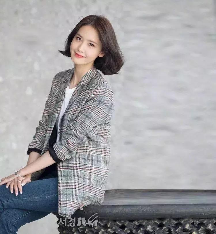 格纹怎么穿显瘦,韩式格纹怎么穿