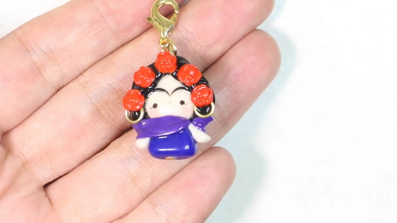 用粘土做钥匙扣怎么做,用黏土做一个漂亮的自制钥匙链