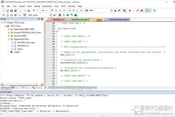 低功耗拇指小板——NUCLEO-L011K4测评