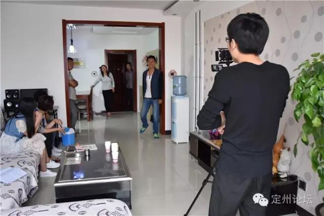 帅哥美女云集，定州论坛微电影开拍啦！