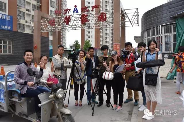 帅哥美女云集，定州论坛微电影开拍啦！