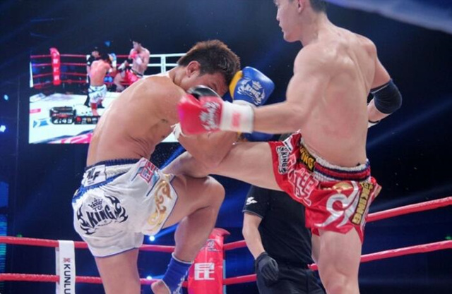 昆仑决经典二番战：王伟豪踢碎护裆，死神复仇魔头