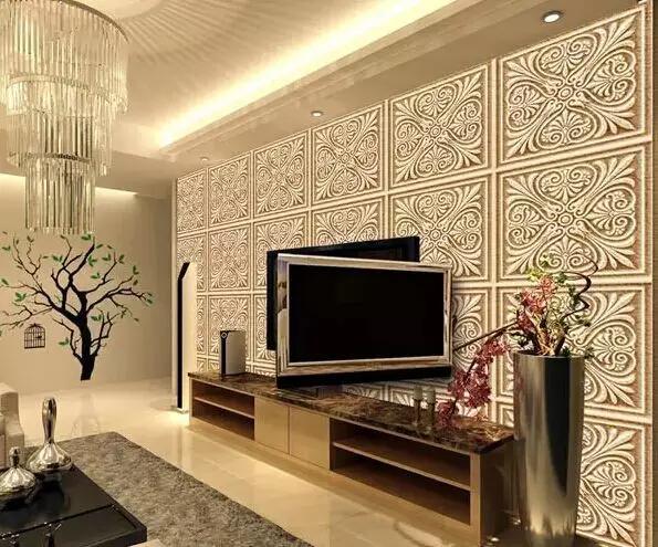 砂岩背景墙效果图大全,中式砂岩浮雕墙