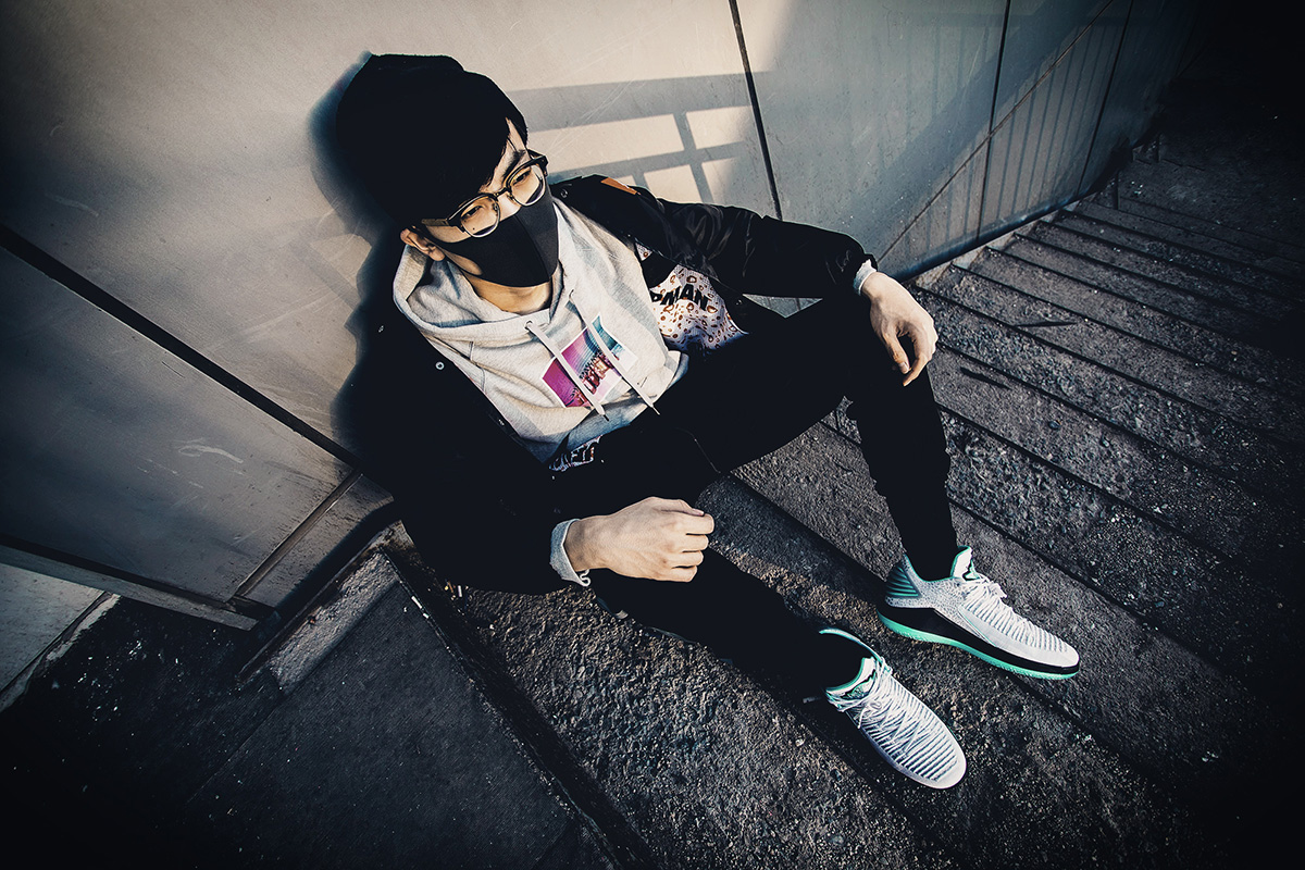 开箱上脚耐克篮球鞋,第一双airjordan正代鞋款在中国