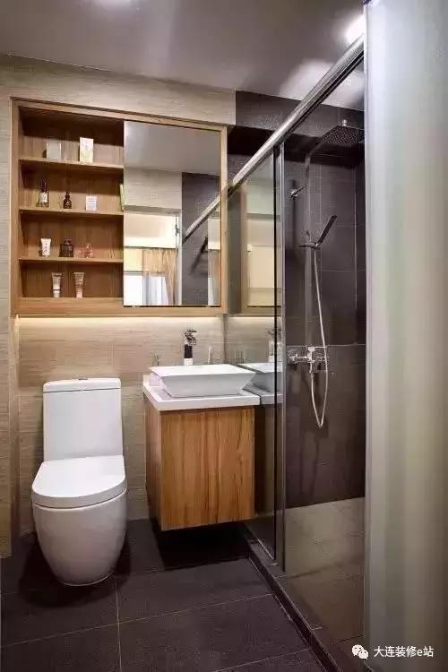 大连装修-N款流行镜柜：镜柜是个好东西，是镜子也可收纳