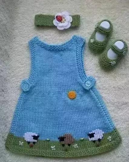 编织可爱的宝宝衣,可爱宝宝的钩针衣服