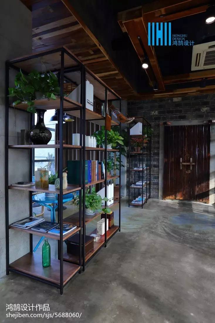 时尚仪式感茶馆设计风格,工装茶室设计的经典案例