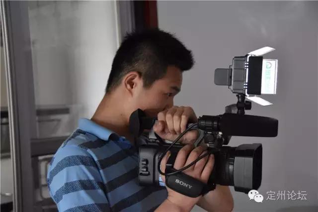 帅哥美女云集，定州论坛微电影开拍啦！