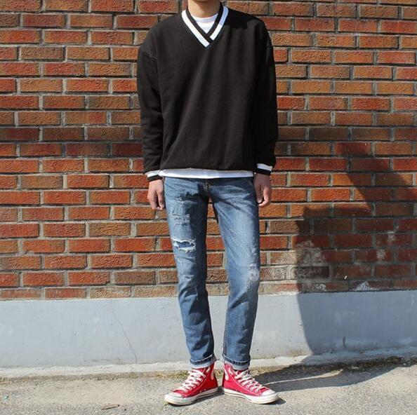 这才是正确穿裤子的方法,男生正确的穿裙子和裤袜