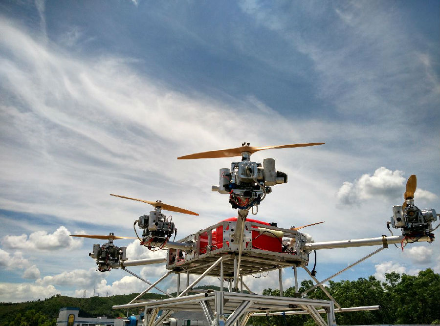 天马无人机实战,飞马旋翼无人机