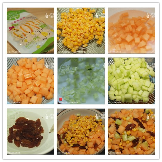 玉米片水果沙拉,玉米沙拉营养