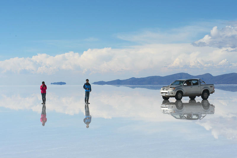 玻利维亚乌尤尼天空之镜视频,天空之镜玻利维亚