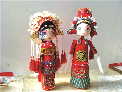 巧手绣出美丽生活,巧手织出致富花教程