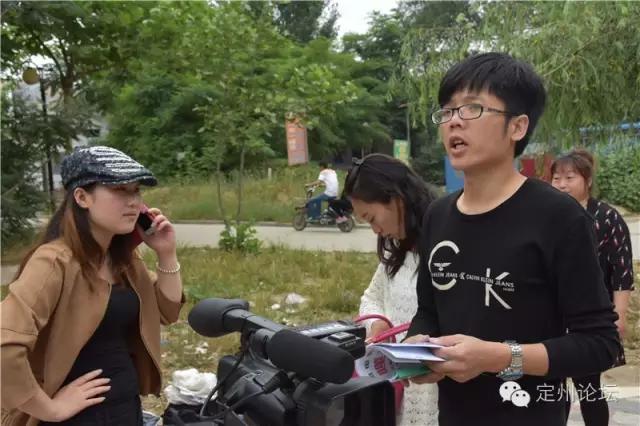 帅哥美女云集，定州论坛微电影开拍啦！