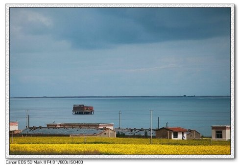 波澜壮阔青海湖,水天一色的青海湖