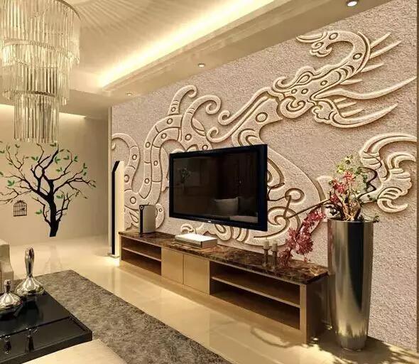 砂岩背景墙效果图大全,中式砂岩浮雕墙