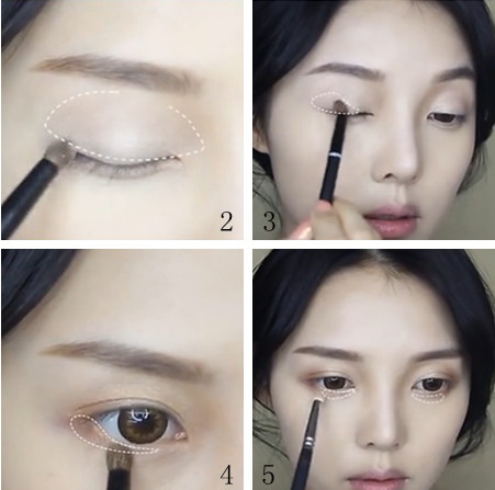 林允儿眼妆教程,朴信惠同款妆容教学