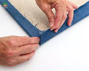 用旧牛仔裤做好看的挂墙收纳袋,旧牛仔裤改造车载收纳袋