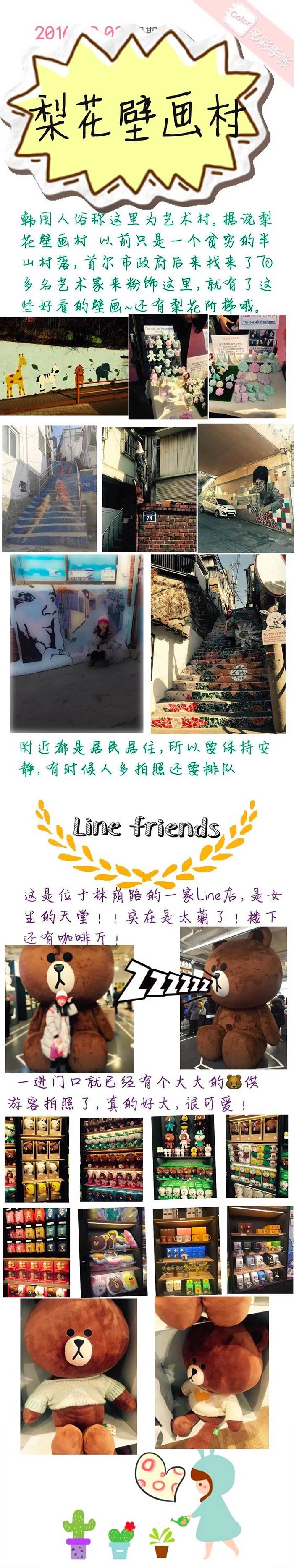 韩国首尔济州岛豪华游,日本旅行攻略手绘