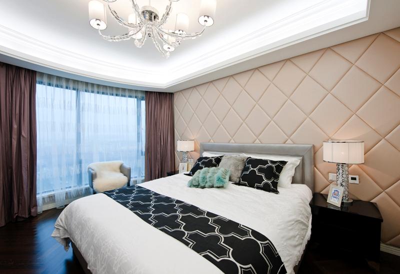 床头背景软包效果图大全,床头软包颜色搭配效果图