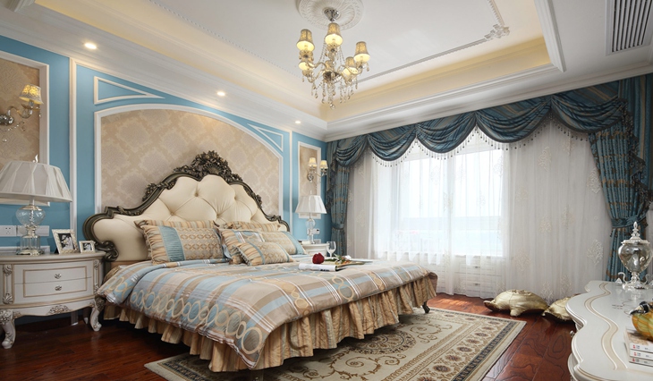 酒店床头软包设计效果图,90后喜欢什么样的床