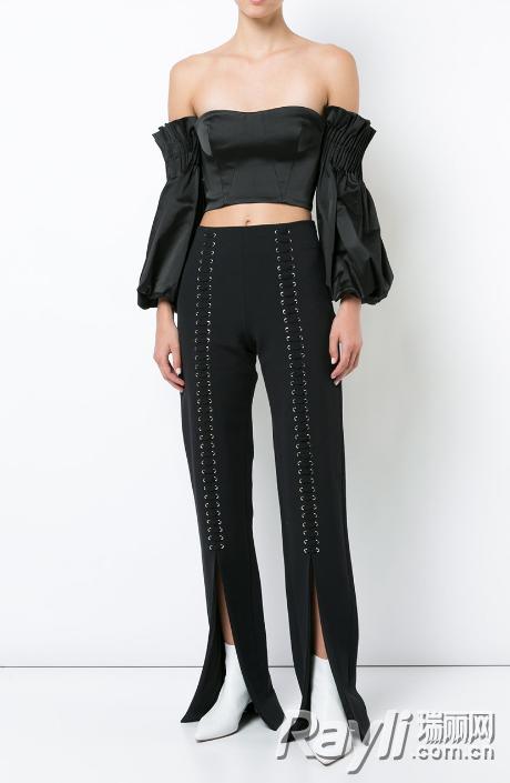 孙怡穿毛边裤子,孙怡穿黑色裤子