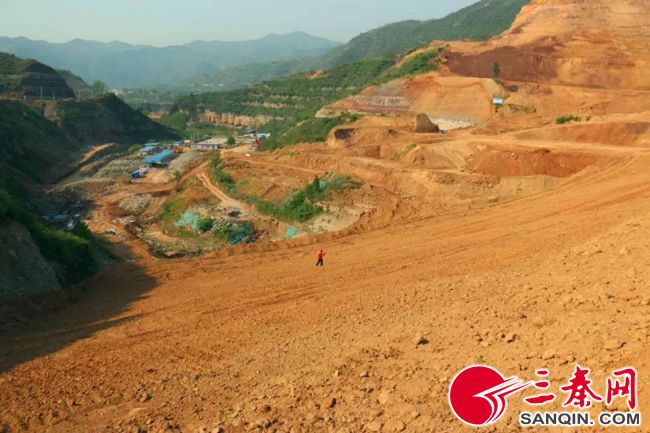 陕西韩城水库建设,韩城封顶