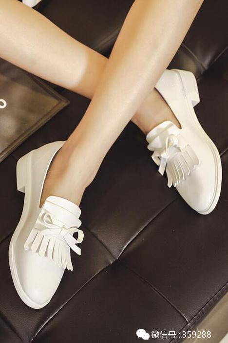 欧美风复古单鞋,欧美复古真皮单鞋图片