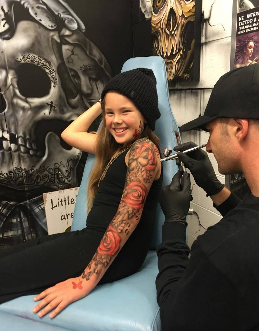 无痛纹身刺青,刺青可以纹在身上吗