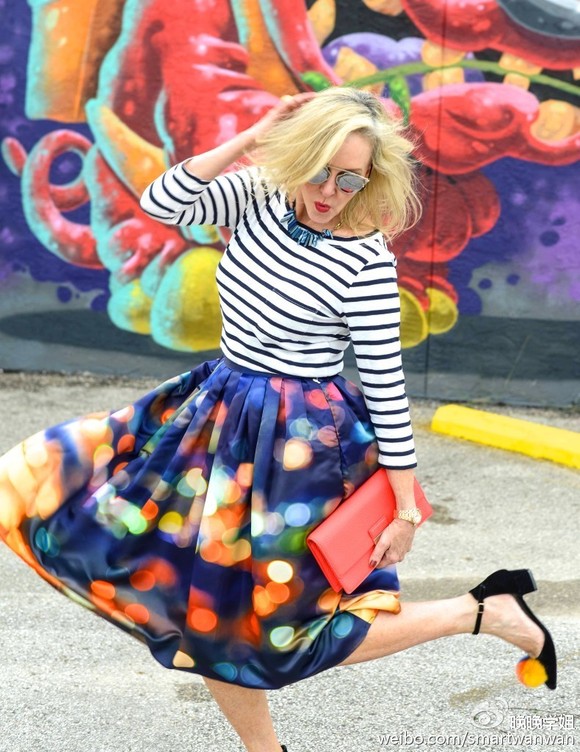 40岁到50岁穿搭时尚博主,最老的时尚博主