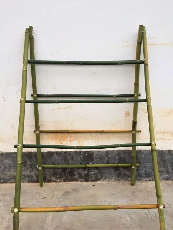 自制月季花架竹子,竹子自制拱门花架教程