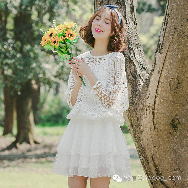 韩范伊人馆连衣裙,新款减龄韩范连衣裙