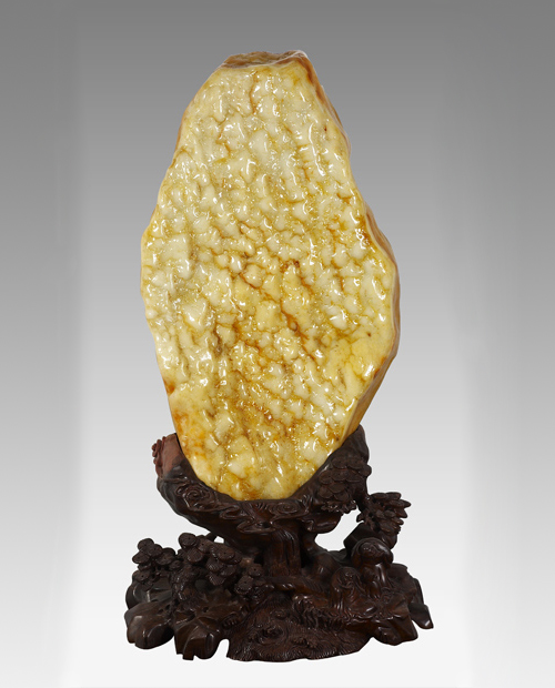 你没看错这些都是蛋糕英语,真正的黄蜡石