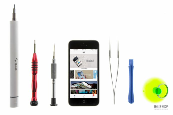 拆修iphone手机,苹果5c换后壳