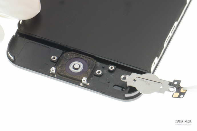 拆修iphone手机,苹果5c换后壳