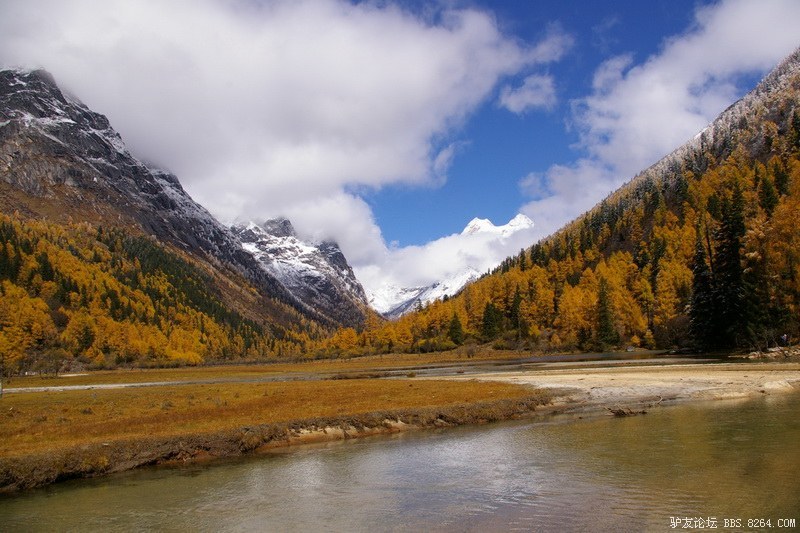 古道，细雨，暮雪-我的长坪沟半截秋色之旅