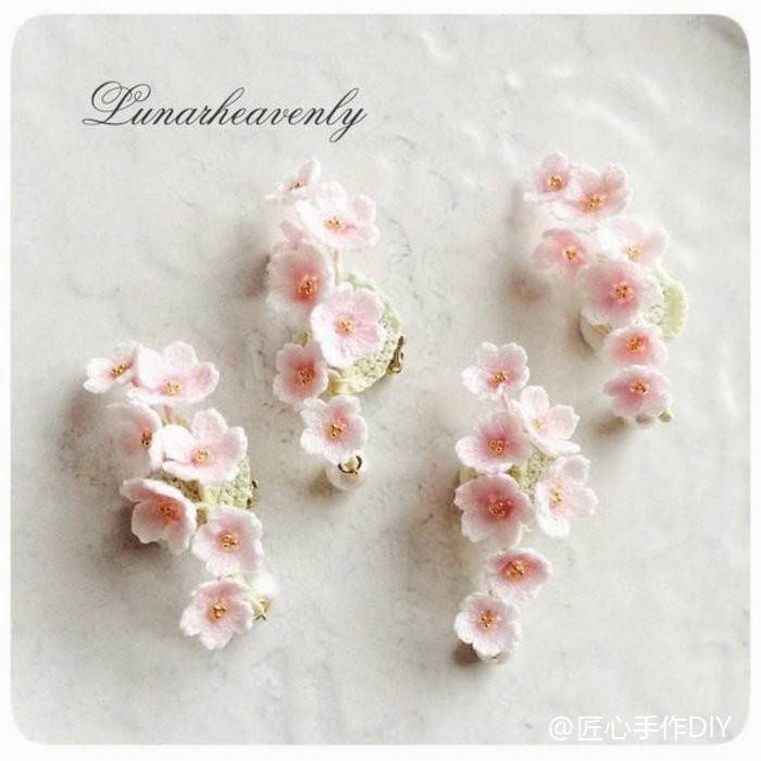 100种经典钩花,最好看的钩花