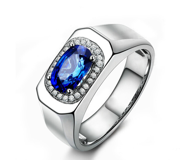 彩宝男戒：男人也可以如此风骚