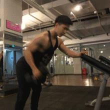 背部肌肉训练情侣,背部肌肉训练女生哑铃