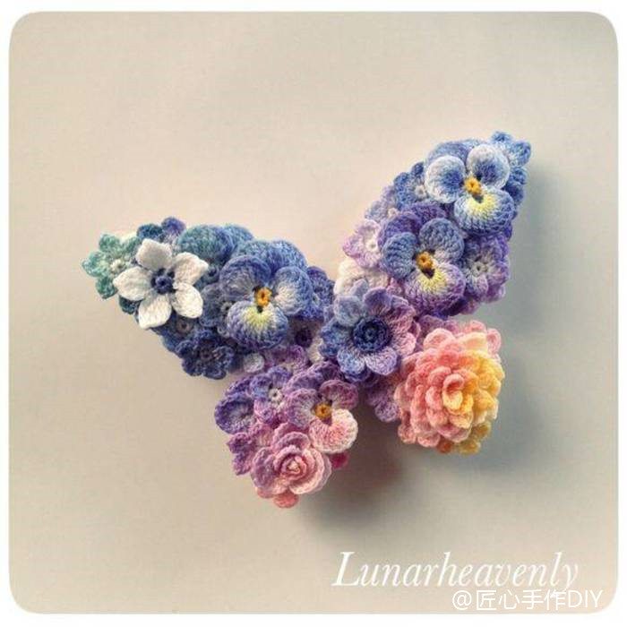 100种经典钩花,最好看的钩花