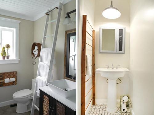 置物架小户型收纳,原木梯形置物架书架家用落地