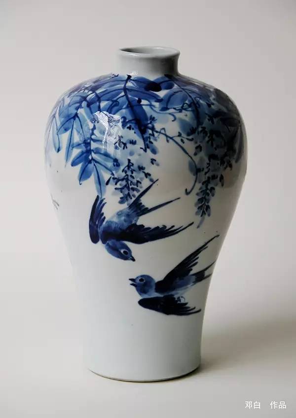 这个时代不为人知的青花巨匠｜学院风骨，先生邓白