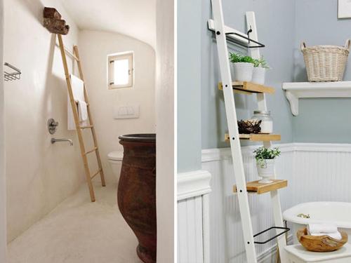 置物架小户型收纳,原木梯形置物架书架家用落地