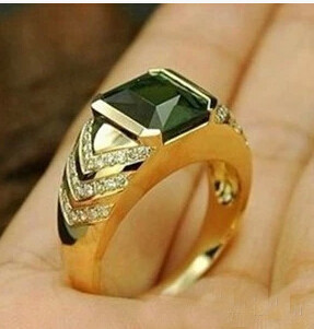 彩宝男戒：男人也可以如此风骚