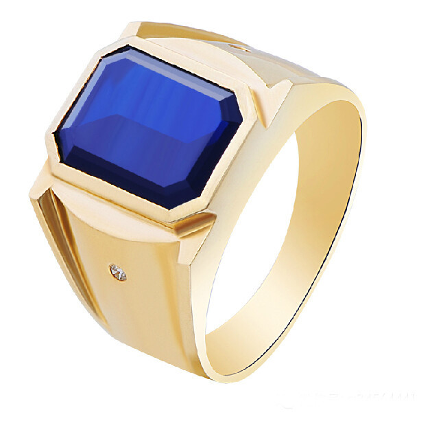 彩宝男戒：男人也可以如此风骚