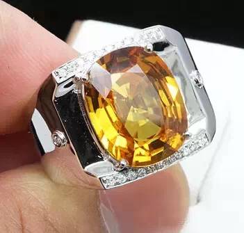 彩宝男戒：男人也可以如此风骚